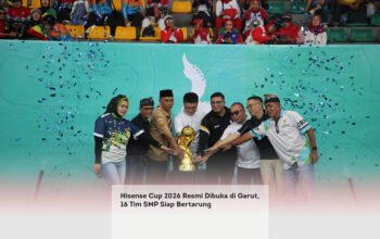 Hisense Cup 2026 Resmi Dibuka di Garut, 16 Tim SMP Siap Bertarung
