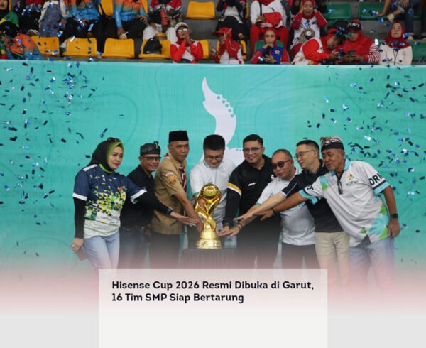 Hisense Cup 2026 Resmi Dibuka di Garut, 16 Tim SMP Siap Bertarung