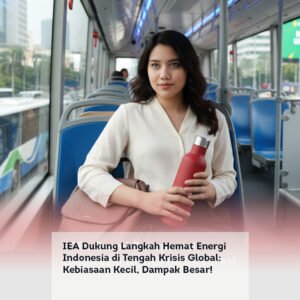IEA Dukung Langkah Hemat Energi Indonesia di Tengah Krisis Global: Kebiasaan Kecil, Dampak Besar!