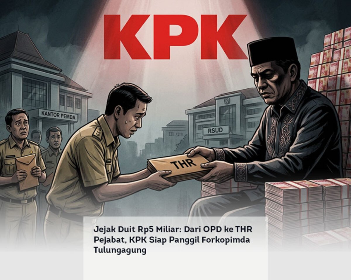 Jejak Duit Rp5 Miliar: Dari OPD ke THR Pejabat, KPK Siap Panggil Forkopimda Tulungagung