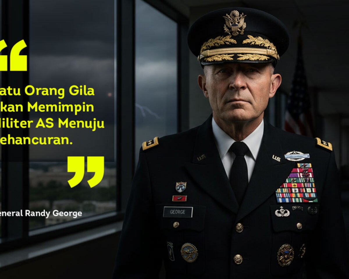 Jenderal Randy George: “Satu Orang Gila Akan Memimpin Militer AS Menuju Kehancuran”