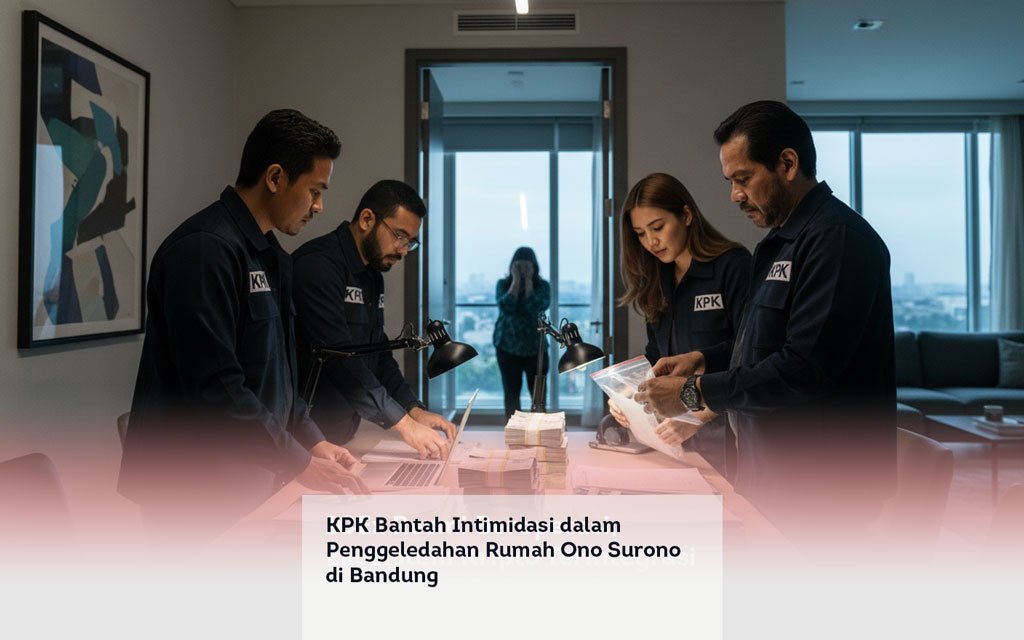 KPK Bantah Intimidasi dalam Penggeledahan Rumah Ono Surono di Bandung locusonline featured image Apr 2026