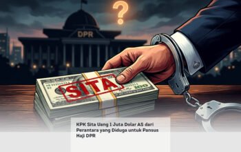 KPK Sita Uang 1 Juta Dolar AS dari Perantara yang Diduga untuk Pansus Haji DPR