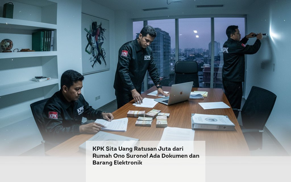 KPK Sita Uang Ratusan Juta dari Rumah Ono Surono! Ada Dokumen dan Barang Elektronik locusonline featured image Apr 2026
