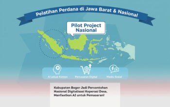 Kabupaten Bogor Jadi Percontohan Nasional Digitalisasi Koperasi Desa, Manfaatkan AI untuk Pemasaran!