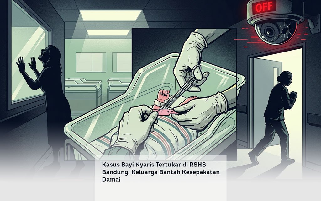 Kasus Bayi Nyaris Tertukar di RSHS Bandung, Keluarga Bantah Kesepakatan Damai locusonline featured image Apr 2026