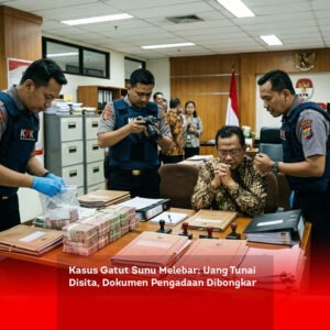 Kasus Gatut Sunu Melebar: Uang Tunai Disita, Dokumen Pengadaan Dibongkar