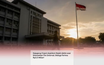 Kejagung Copot Aspidum Kejati Jatim usai Diamankan Tim Internal, Diduga Terima Rp3,5 Miliar!