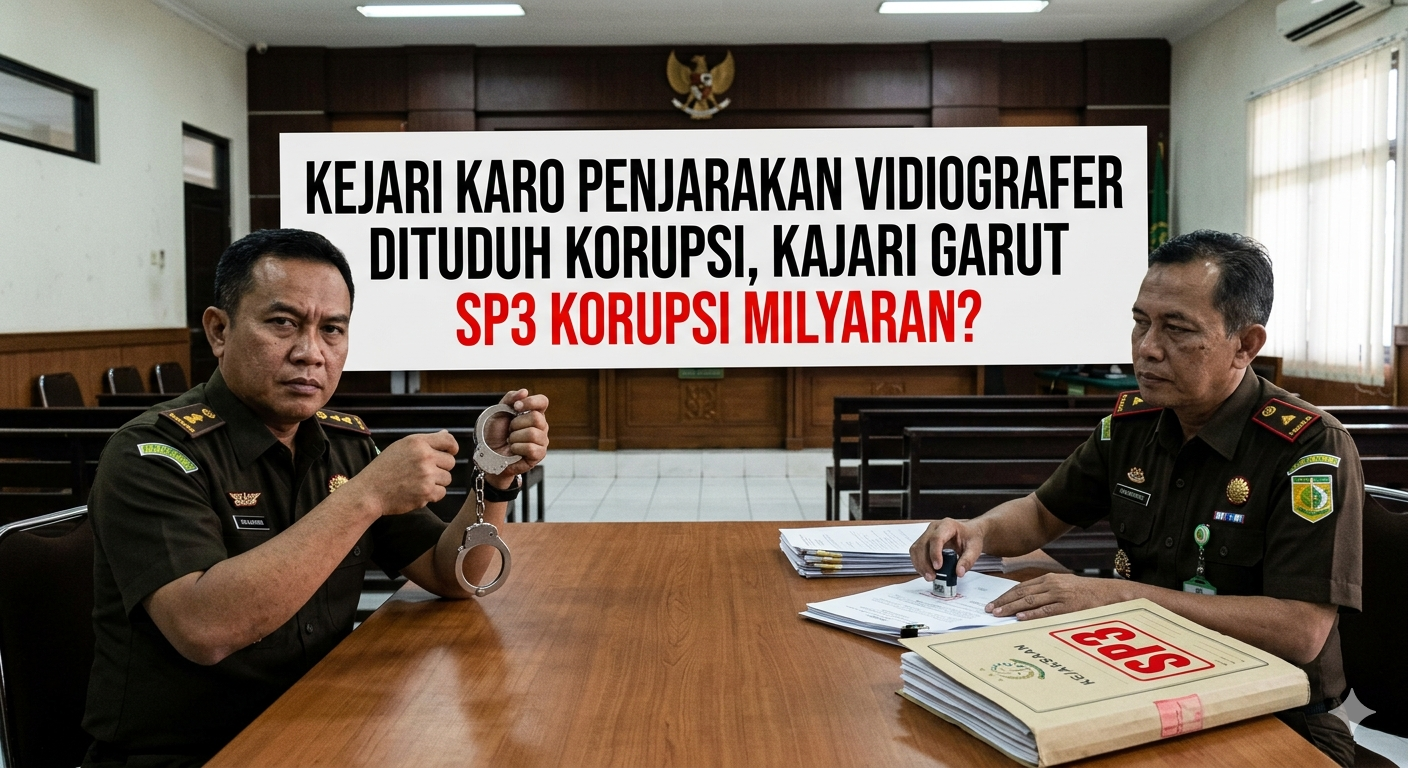 Kejari Karo Penjarakan Vidiografer Dituduh Korupsi, Kajari Garut SP3 Korupsi Ratusan Milyaran (2)