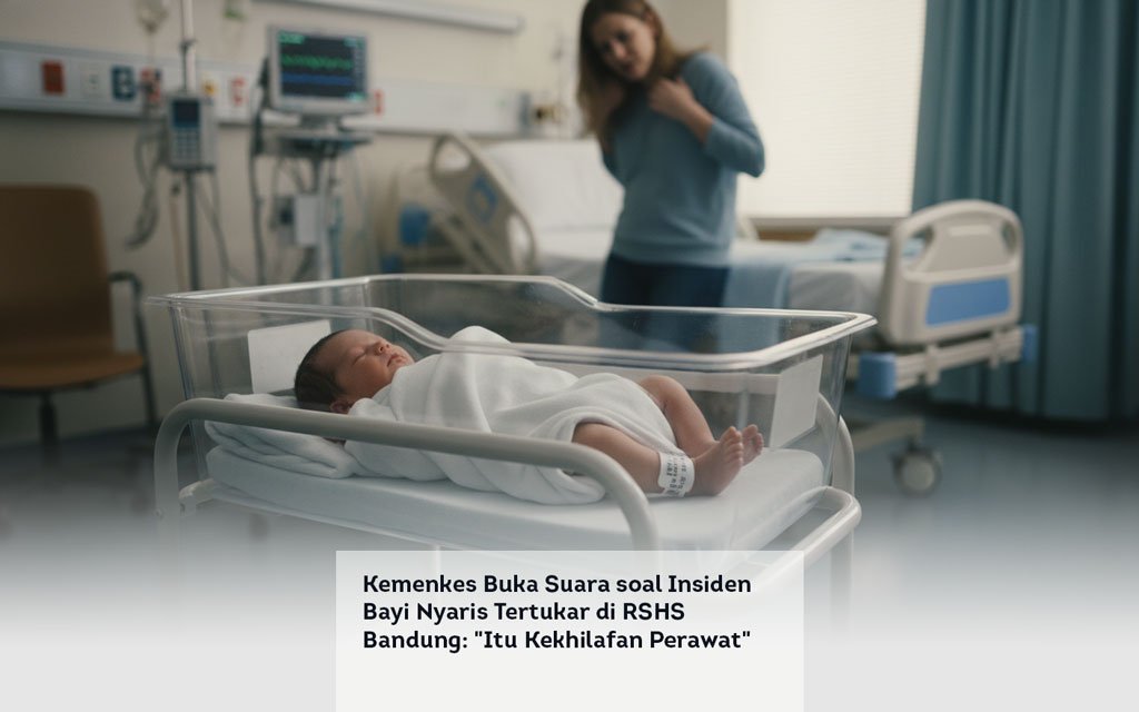 Kemenkes Buka Suara soal Insiden Bayi Nyaris Tertukar di RSHS Bandung, Itu Kekhilafan Perawat locusonline featured image Apr 2026