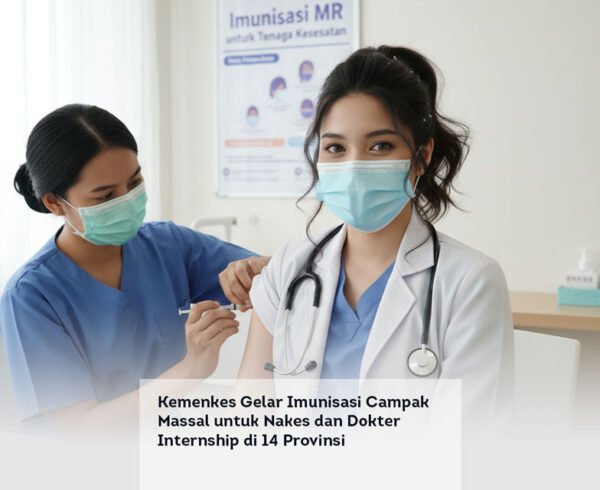 Kemenkes Gelar Imunisasi Campak Massal untuk Nakes dan Dokter Internship di 14 Provinsi locusonline featured image Apr 2026