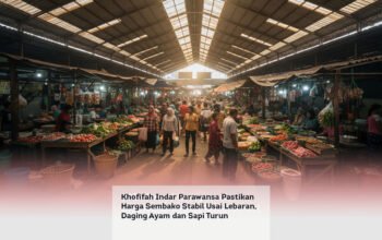 Khofifah Indar Parawansa Pastikan Harga Sembako Stabil Usai Lebaran, Daging Ayam dan Sapi Turun locusonline featured image Apr 2026