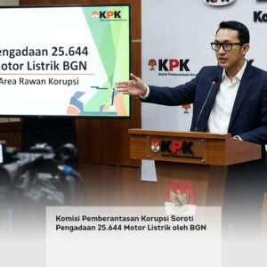Komisi Pemberantasan Korupsi Soroti Pengadaan 25.644 Motor Listrik oleh BGN