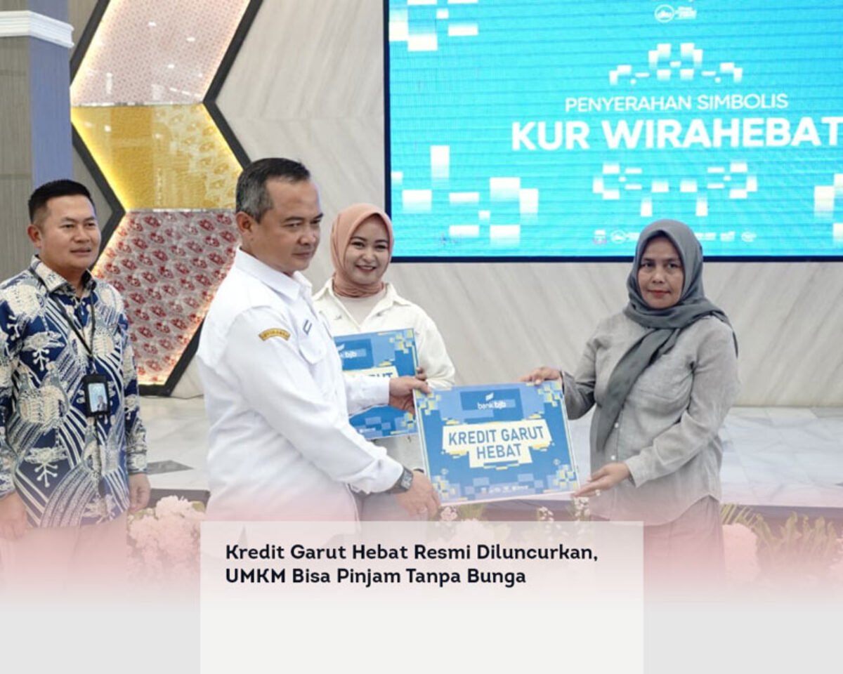 Kredit Garut Hebat Resmi Diluncurkan, UMKM Bisa Pinjam Tanpa Bunga