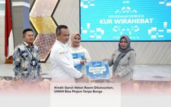 Kredit Garut Hebat Resmi Diluncurkan, UMKM Bisa Pinjam Tanpa Bunga