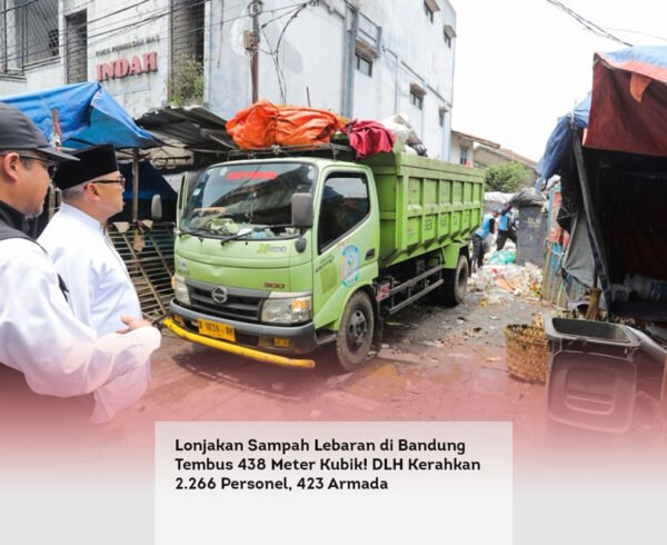 Lonjakan Sampah Lebaran di Bandung Tembus 438 Meter Kubik DLH Kerahkan 2.266 Personel, 423 Armada locusonline featured image Mar 2026