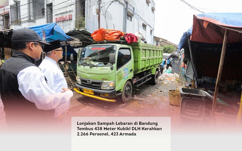 Lonjakan Sampah Lebaran di Bandung Tembus 438 Meter Kubik DLH Kerahkan 2.266 Personel, 423 Armada locusonline featured image Mar 2026