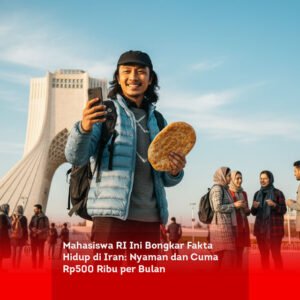 Mahasiswa RI Ini Bongkar Fakta Hidup di Iran: Nyaman dan Cuma Rp500 Ribu per Bulan