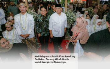 Mal Pelayanan Publik Kota Bandung Sediakan Gedung Nikah Gratis untuk Warga, Ini Syaratnya locusonline featured image Apr 2026