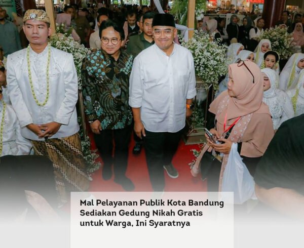 Mal Pelayanan Publik Kota Bandung Sediakan Gedung Nikah Gratis untuk Warga, Ini Syaratnya locusonline featured image Apr 2026