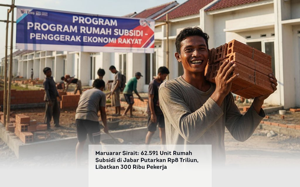 Maruarar Sirait, 62.591 Unit Rumah Subsidi di Jabar Putarkan Rp8 Triliun, Libatkan 300 Ribu Pekerja locusonline featured image Apr 2026