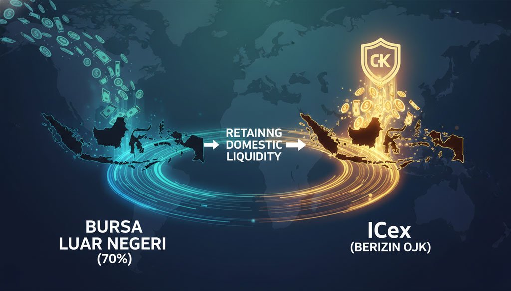 Mayoritas Transaksi Asset Digital Masih di Luar Negeri
