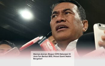 Mentan Amran: Ekspor CPO Melonjak 32 Juta Ton Berkat B50, Petani Sawit Makin Bergeliat!