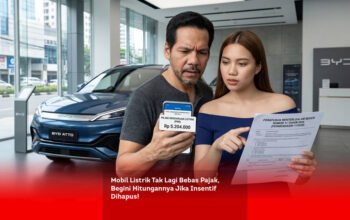 Mobil Listrik Tak Lagi Bebas Pajak, Begini Hitungannya Jika Insentif Dihapus!