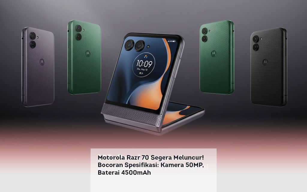 Motorola Razr 70 Segera Meluncur Bocoran Spesifikasi, Kamera 50MP, Baterai 4500mAh locusonline featured image Apr 2026