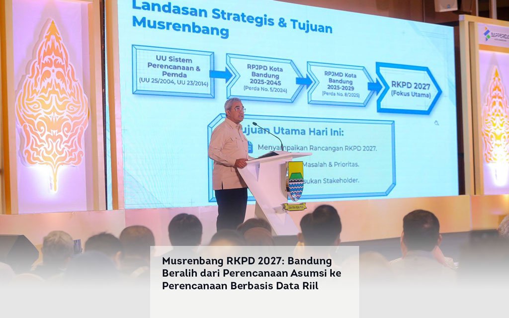 Musrenbang RKPD 2027, Bandung Beralih dari Perencanaan Asumsi ke Perencanaan Berbasis Data Riil locusonline featured image Apr 2026