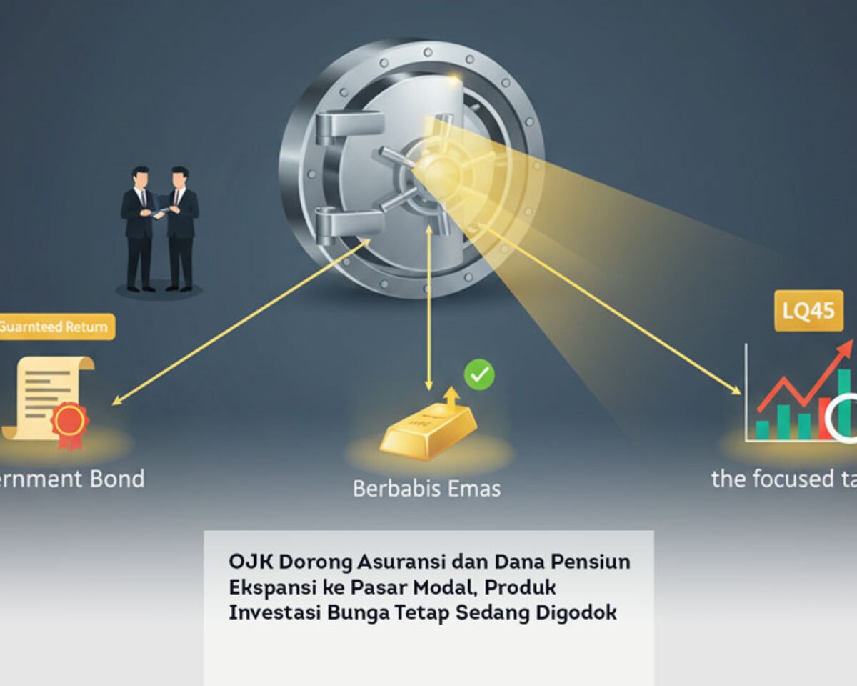 OJK Dorong Asuransi dan Dana Pensiun Ekspansi ke Pasar Modal, Produk Investasi Bunga Tetap Sedang Digodok