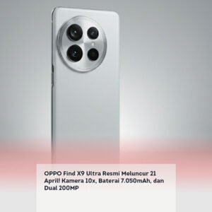 OPPO Find X9 Ultra Resmi Meluncur 21 April! Kamera 10x, Baterai 7.050mAh, dan Dual 200MP