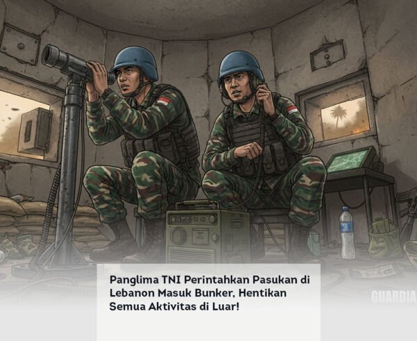Panglima TNI Perintahkan Pasukan di Lebanon Masuk Bunker, Hentikan Semua Aktivitas di Luar!