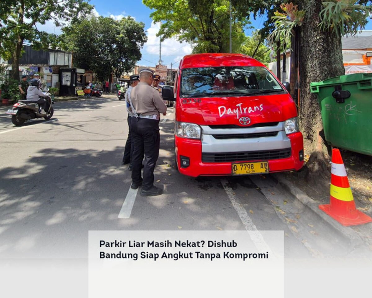 Parkir Liar Masih Nekat? Dishub Bandung Siap Angkut Tanpa Kompromi