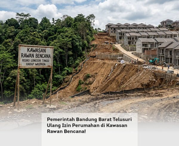 Pemerintah Bandung Barat Telusuri Ulang Izin Perumahan di Kawasan Rawan Bencana! locusonline featured image Apr 2026