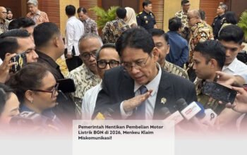 Pemerintah Hentikan Pembelian Motor Listrik BGN di 2026, Menkeu Klaim Miskomunikasi!