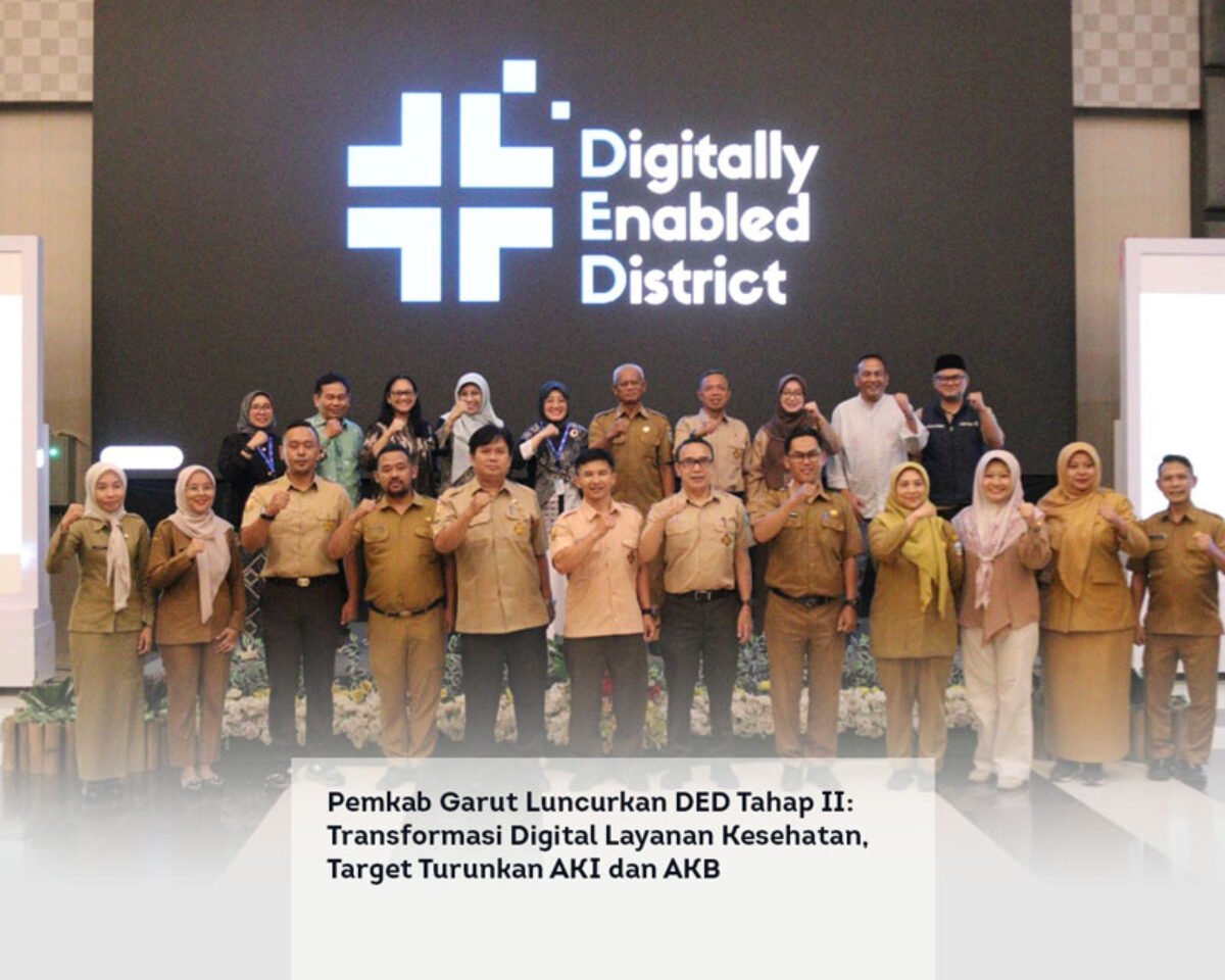 Pemkab Garut Luncurkan DED Tahap II: Transformasi Digital Layanan Kesehatan, Target Turunkan AKI dan AKB