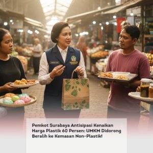 Pemkot Surabaya Antisipasi Kenaikan Harga Plastik 60 Persen: UMKM Didorong Beralih ke Kemasan Non-Plastik!