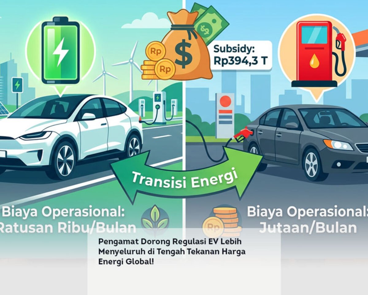 Pengamat Dorong Regulasi EV Lebih Menyeluruh di Tengah Tekanan Harga Energi Global!
