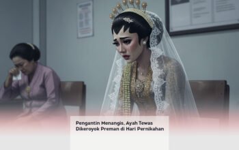 Pengantin Menangis, Ayah Tewas Dikeroyok Preman di Hari Pernikahan