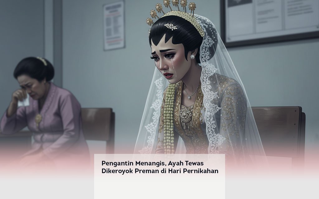 Pengantin Menangis, Ayah Tewas Dikeroyok Preman di Hari Pernikahan locusonline featured image Apr 2026