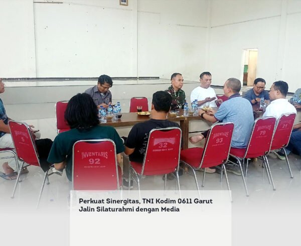 Perkuat Sinergitas, TNI Kodim 0611 Garut Jalin Silaturahmi dengan Media locusonline featured image Apr 2026