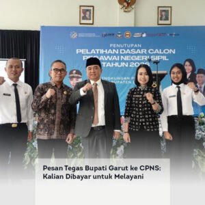 Pesan Tegas Bupati Garut ke CPNS: Kalian Dibayar untuk Melayani