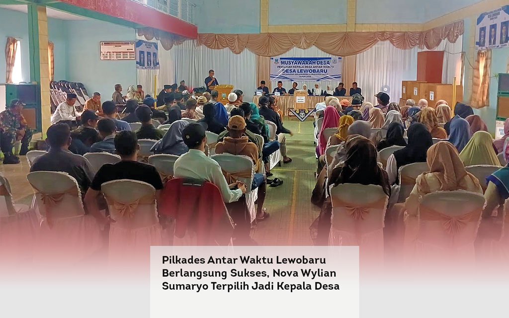 Pilkades Antar Waktu Lewobaru Berlangsung Sukses, Nova Wylian Sumaryo Terpilih Jadi Kepala Desa locusonline featured image Mar 2026