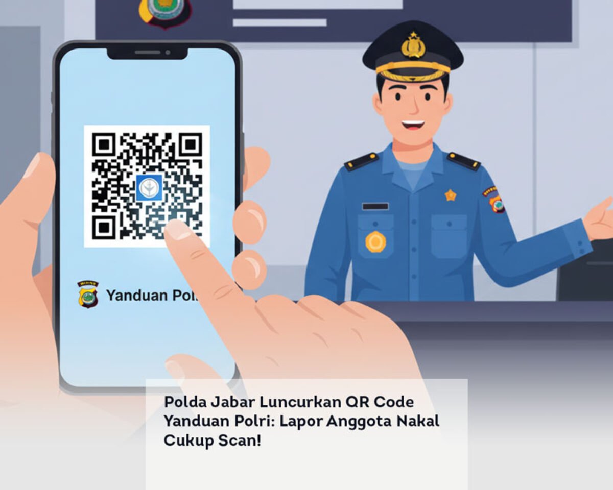 Polda Jabar Luncurkan QR Code Yanduan Polri: Lapor Anggota Nakal Cukup Scan!