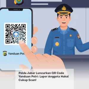 Polda Jabar Luncurkan QR Code Yanduan Polri: Lapor Anggota Nakal Cukup Scan!