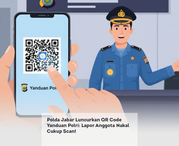 Polda Jabar Luncurkan QR Code Yanduan Polri, Lapor Anggota Nakal Cukup Scan! locusonline featured image Apr 2026