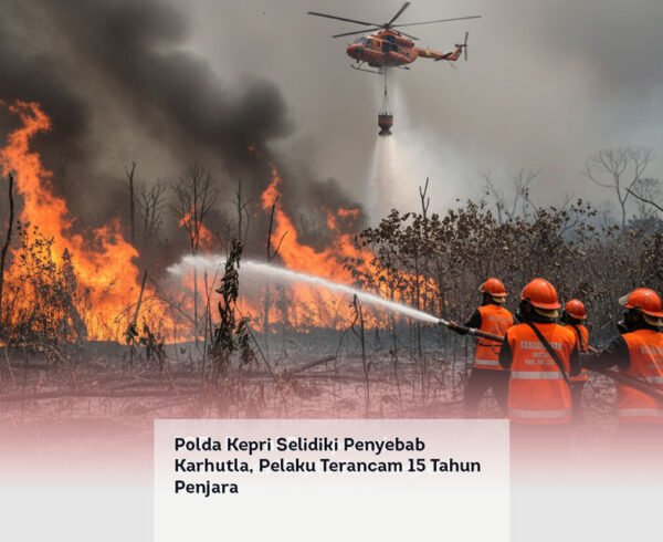 Polda Kepri Selidiki Penyebab Karhutla, Pelaku Terancam 15 Tahun Penjara locusonline featured image Apr 2026