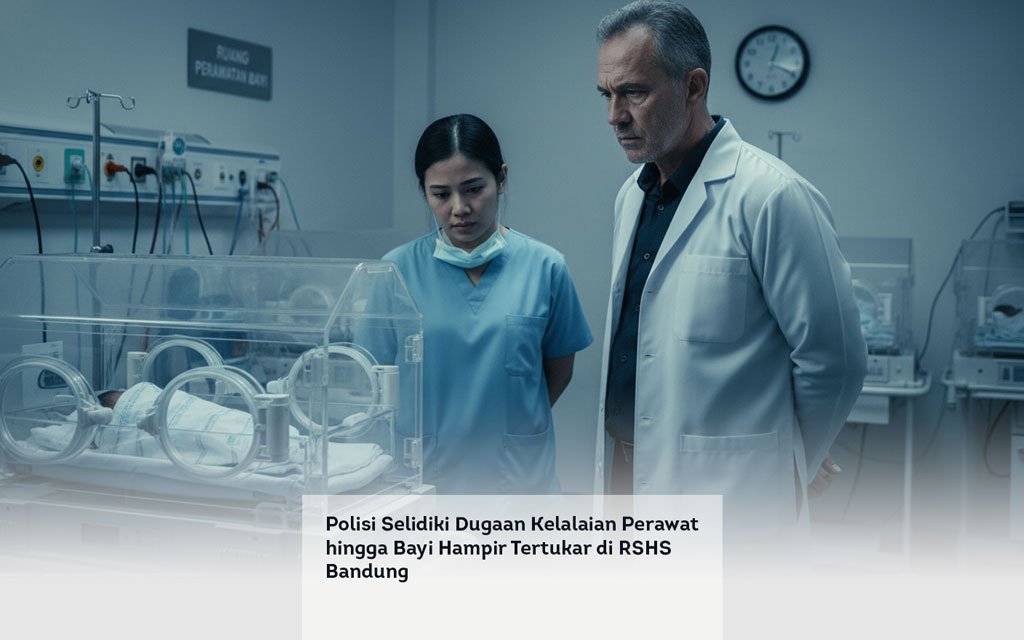 Polisi Selidiki Dugaan Kelalaian Perawat hingga Bayi Hampir Tertukar di RSHS Bandung locusonline featured image Apr 2026