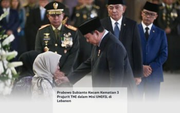 Prabowo Subianto Kecam Kematian 3 Prajurit TNI dalam Misi UNIFIL di Lebanon locusonline featured image Apr 2026